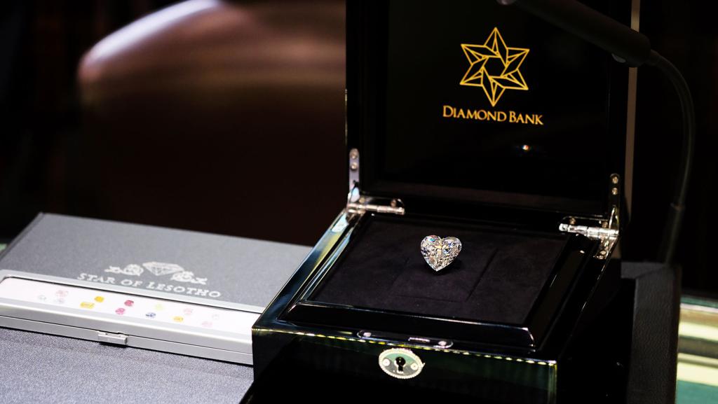 鑽石銀行1.8億名鑽「賴索托之星」 開放台灣藏家命名